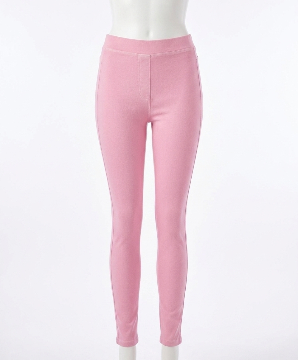 NEW FRENCH KYSS high waisted jegging in blush